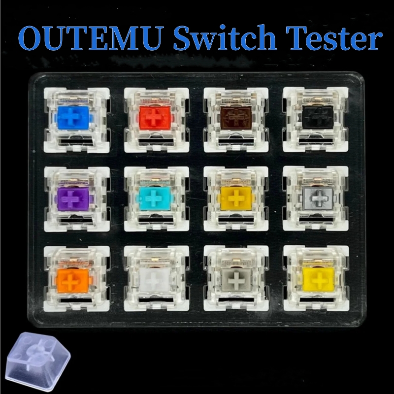 Keyboard Gaming Blue Switch - Testador de Switches Outemu para Teclado