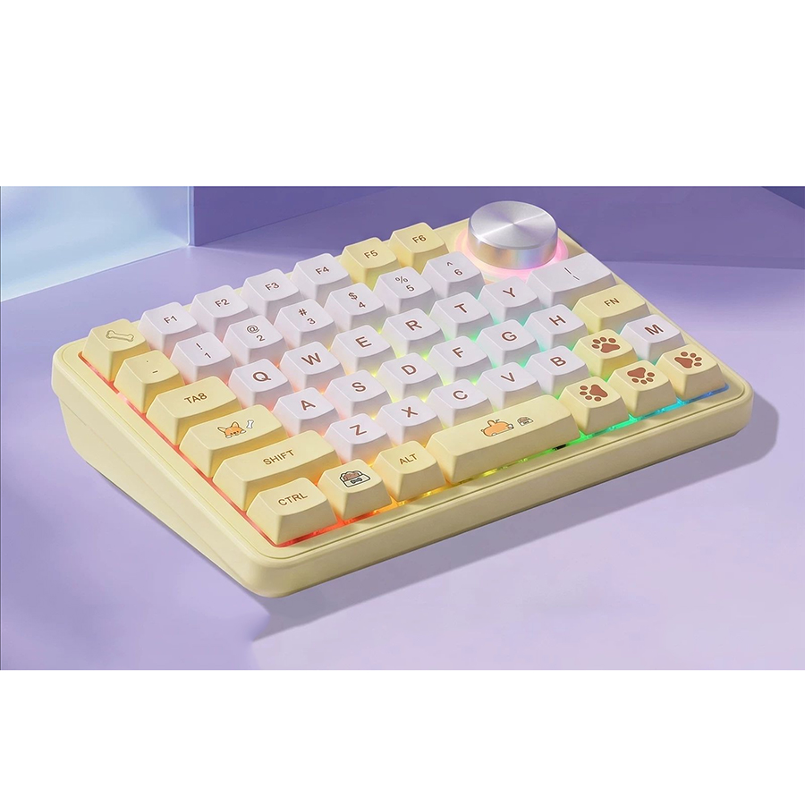 Teclado Macro Sem Fio 3 Modos  - Gaming Keyboard Mini avaliação e preço